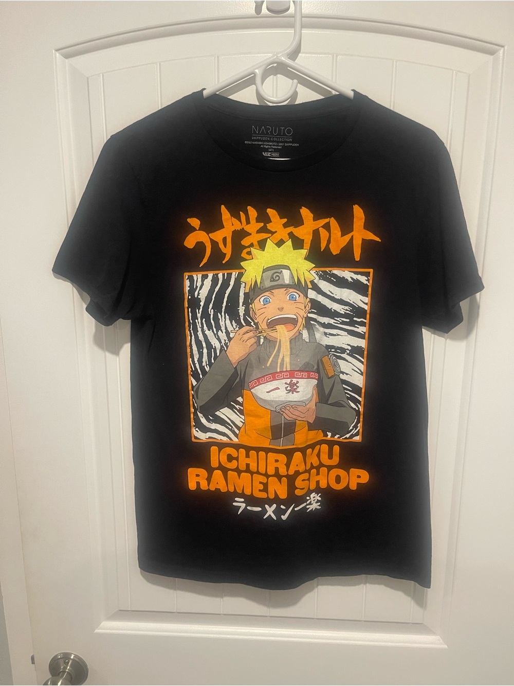 Naruto Shippuden Ichiraku Ramen Shop Graphic Tee Black Size M Anime